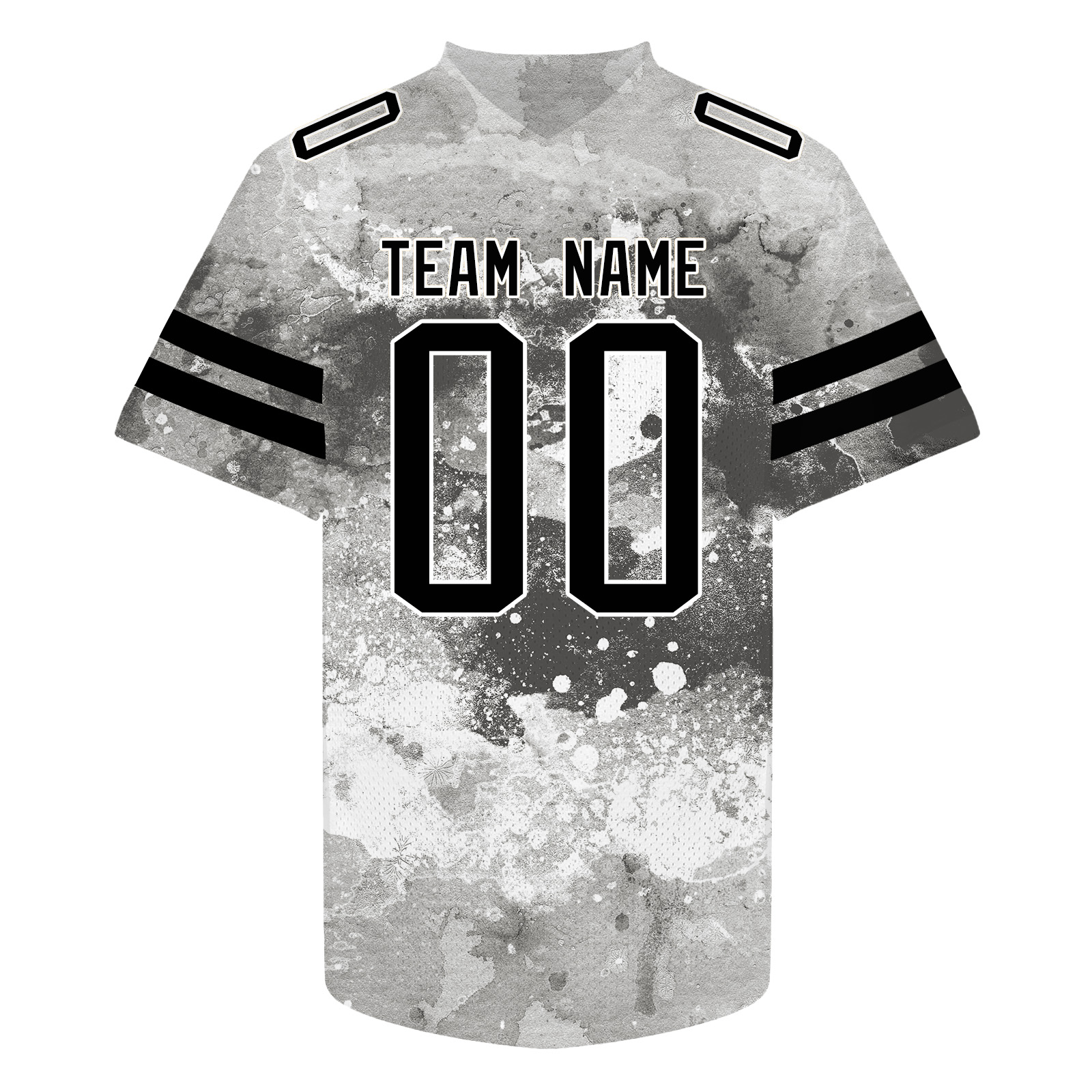 Custom Grey Workout Football Jersey Personalized Sports Gift