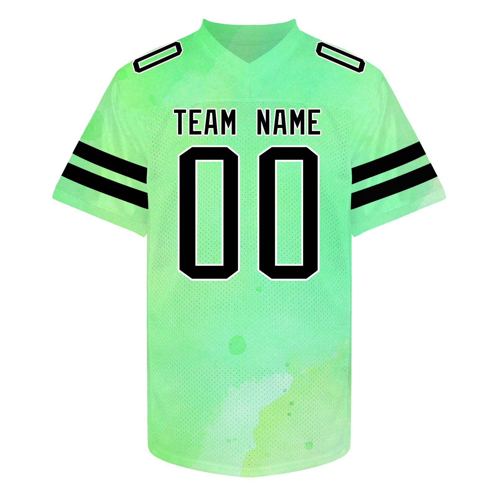 Custom Green Workout Football Jersey Personalized Game Shirts