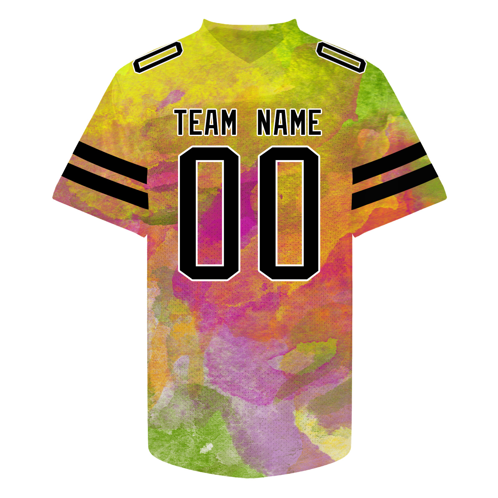Custom Yellow Casual Football Jersey Personalized Game Shirts