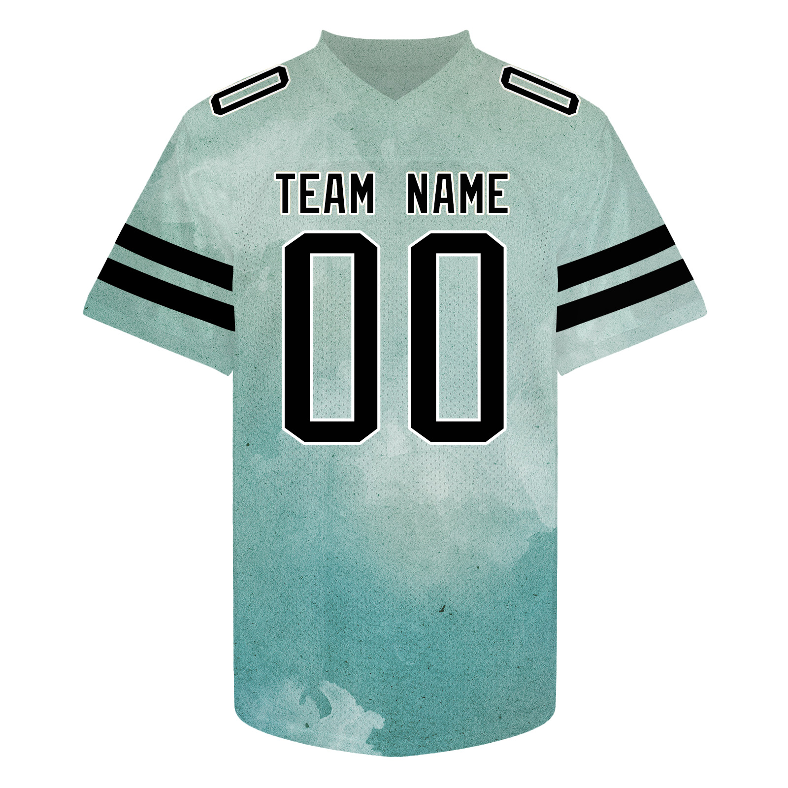 Custom Teal Team Football Jersey Personalized Sports Gift