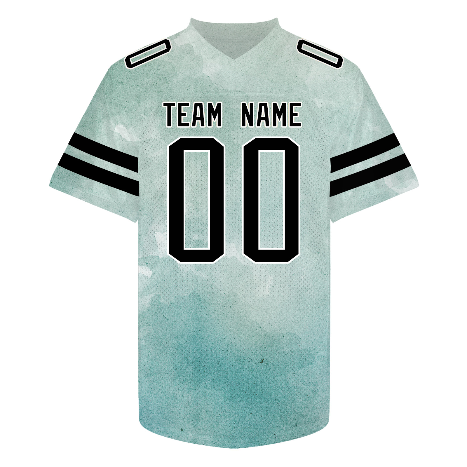 Custom Teal Hip Hop Football Jersey Personalized Game Shirts
